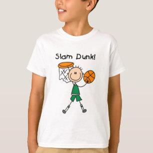 T-shirt e presentes do afundanço do basquetebol