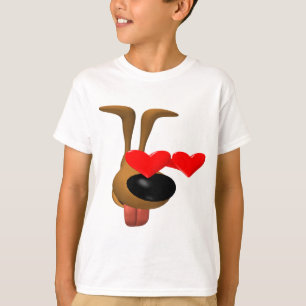 T-shirt e presentes do amor de filhote de cachorro