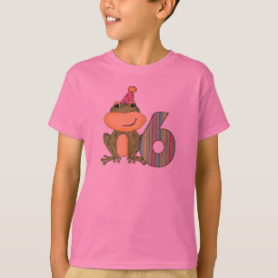 T-shirt e presentes do aniversário do sapo do