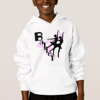 T-shirt e presentes do balé da silhueta