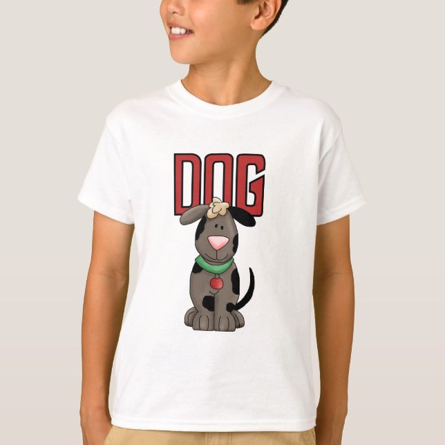 T-shirt e presentes do cão (Frente)