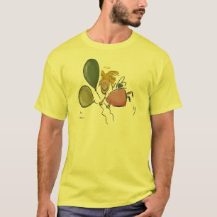 T-shirt e presentes do Cupido da cara do anjo