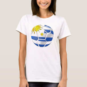 T-shirt e presentes do futebol de Uruguai