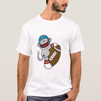 T-shirt e presentes do futebol do macaco da peúga