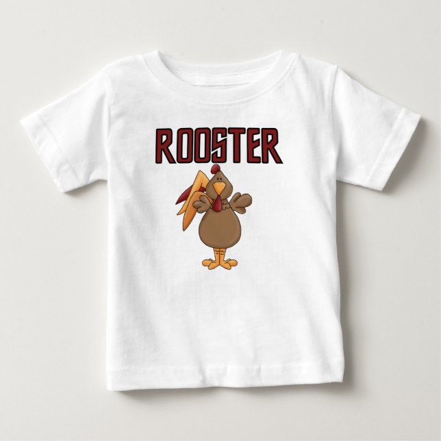 T-shirt e presentes do galo (Frente)