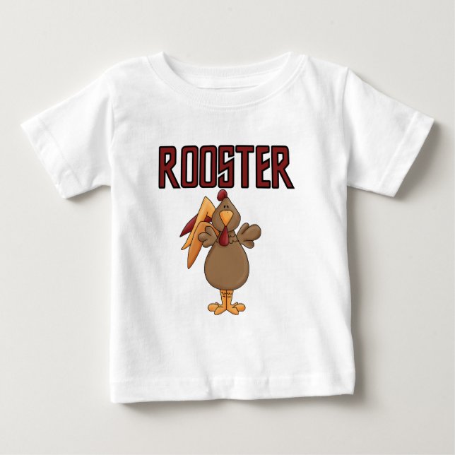 T-shirt e presentes do galo (Frente)