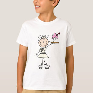 t-shirt e presentes do garçonete do cinema ao ar