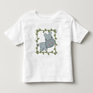 T-shirt e presentes do hipopótamo do bebê