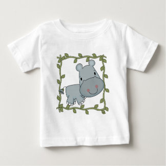 T-shirt e presentes do hipopótamo do bebê