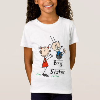 T-shirt e presentes do irmão mais novo da irmã