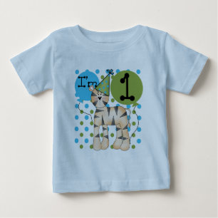 T-shirt e presentes do primeiro aniversario do