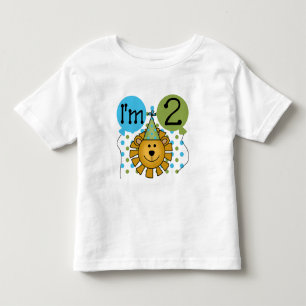 T-shirt e presentes do segundo aniversário do le