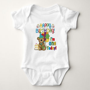 T-shirt e presentes do urso de ursinho do feliz