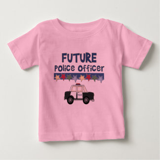 T-shirt e presentes futuros do agente da polícia