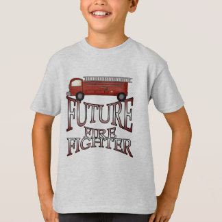 T-shirt e presentes futuros do sapador-bombeiro da