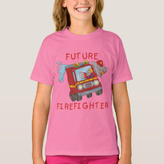 T-shirt e presentes futuros do sapador-bombeiro do