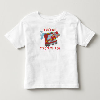 T-shirt e presentes futuros do sapador-bombeiro do