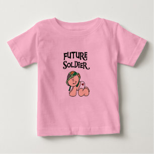 T-shirt e presentes futuros do soldado do bebê