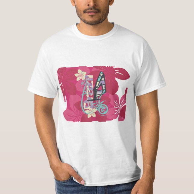 T-shirt e presentes Windsurfing de Brasil (Frente)