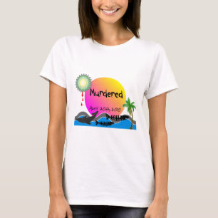 T-shirt e produtos do desastre do derramar de óle