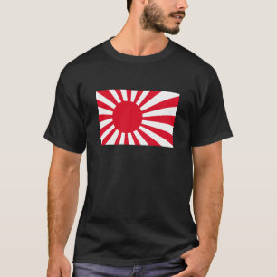 T-shirt e roupa japoneses da bandeira do marinho