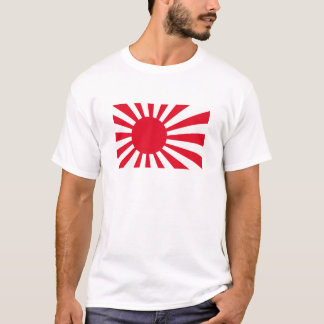 T-shirt e roupa japoneses da bandeira do marinho