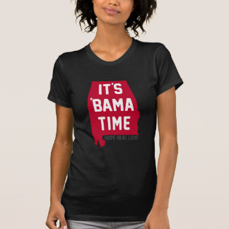 T-shirt É tempo de Bama - apoio de Alabama