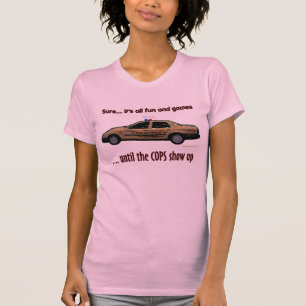 T-shirt É todo o divertimento & jogos ATÉ - o tanque