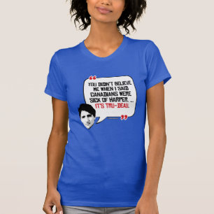 T-shirt É Tru-deau