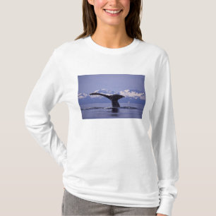 T-shirt E.U.A., Alasca, Passagem Interior Baleia jubarte