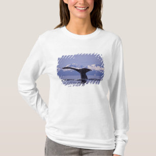 T-shirt E.U.A., Alasca, Passagem Interior Baleia jubarte