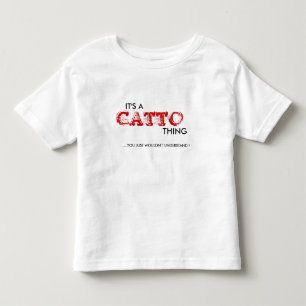 T-shirt É uma criança da coisa de Catto…