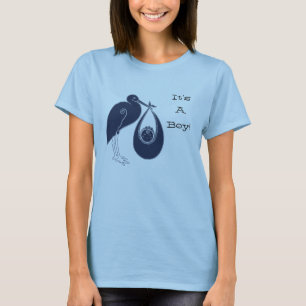 T-shirt É uma Garota Stork