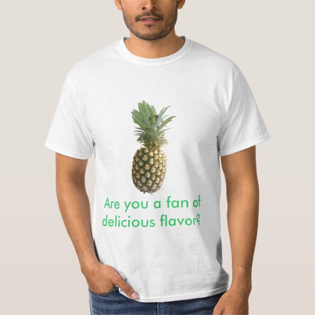 T-shirt É você um fã do sabor delicioso? (Frente)