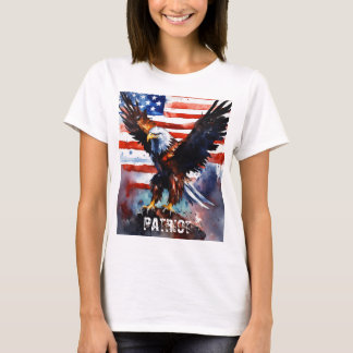 T-shirt Eagle Patriot Vintage