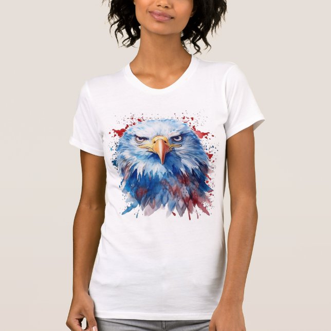 T-Shirt Eagle Patriótico (Frente)