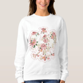 T-shirt Eagle polonês floral
