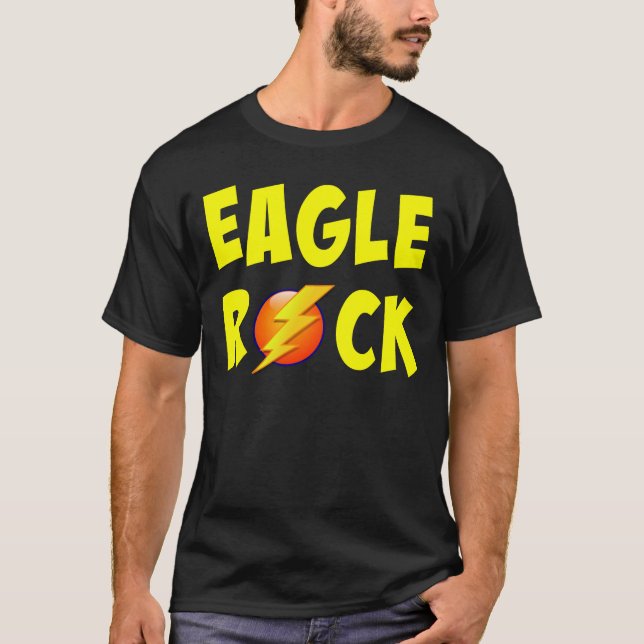 T-shirt Eagle Rock Lightning Bolt (Frente)