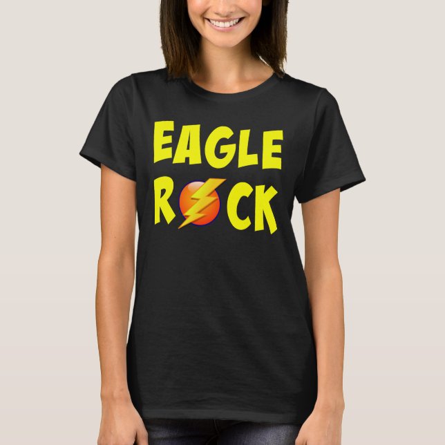 T-shirt Eagle Rock Lightning Bolt (Frente)