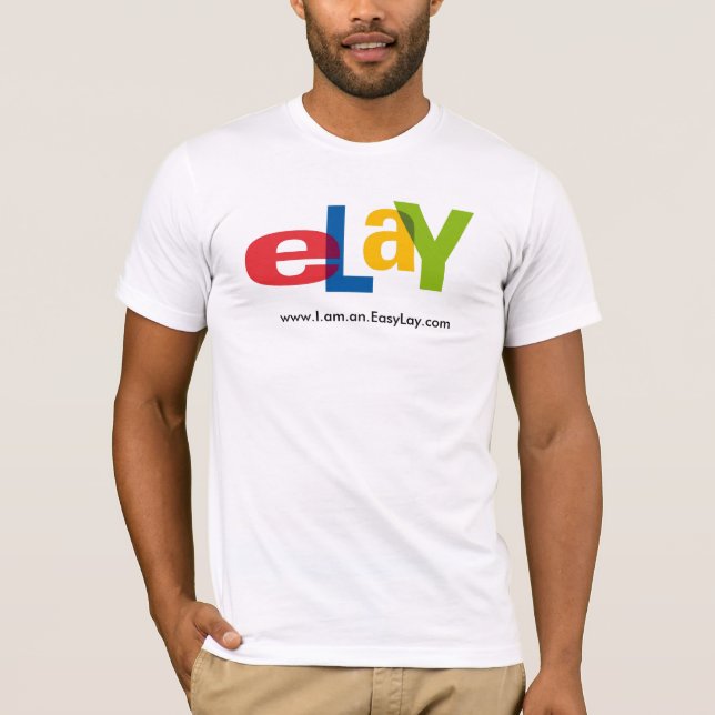 T-shirt eBay eLay idêntico (Frente)