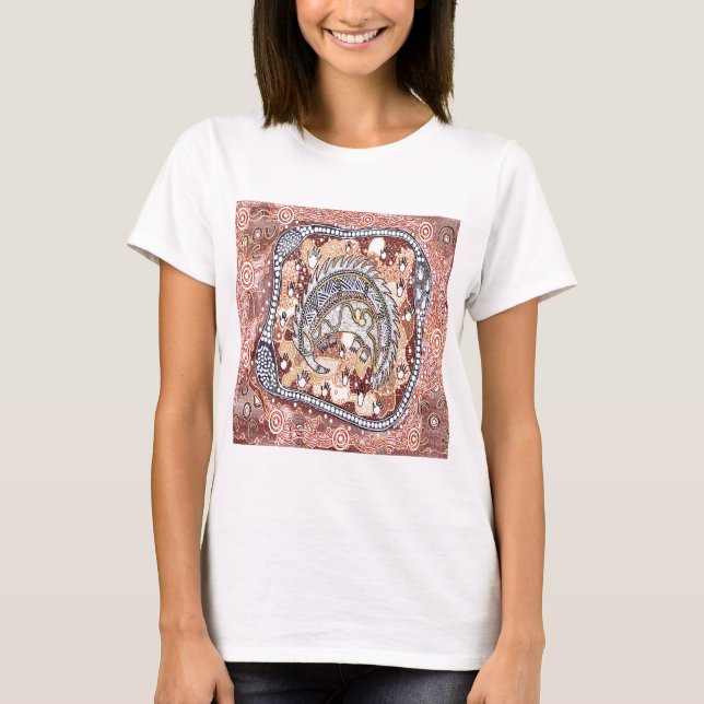 T-shirt Echidna Dreaming (Frente)