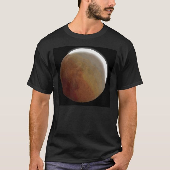T-shirt Eclipse lunar (Frente)