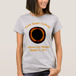 T-shirt Eclipse Solar Total ( Jefferson City, Missouri )