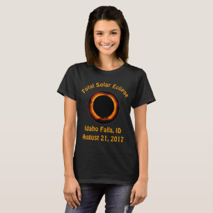 T-shirt Eclipse solar total (quedas de Idaho,