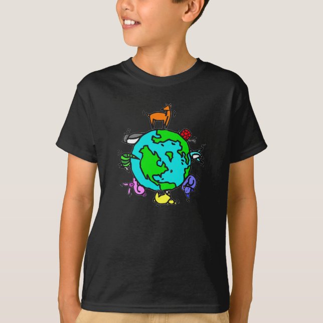 T-shirt ecologia (Frente)