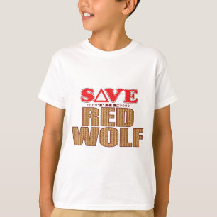 T-shirt Economias do lobo vermelho