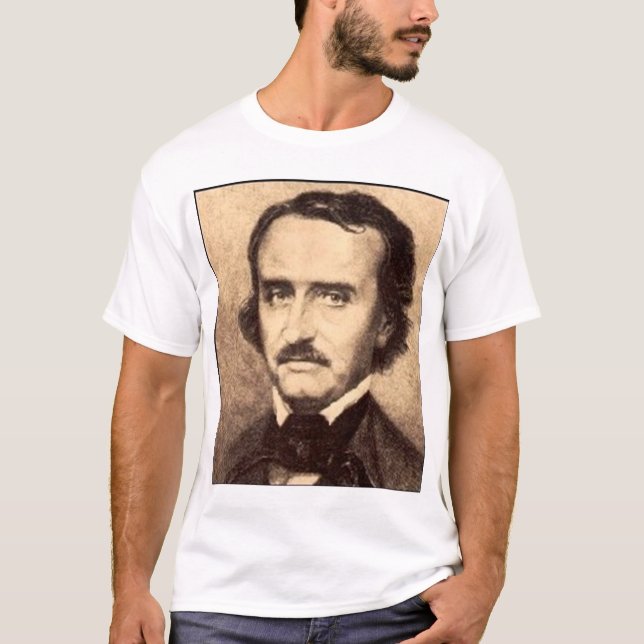 T-shirt Edgar Allan Poe (Frente)