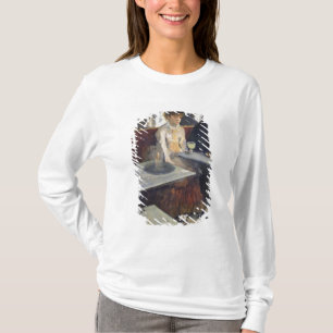 T-shirt Edgar Degas em um café, ou o absinto