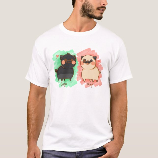 T-shirt Edgar e Maya (Frente)