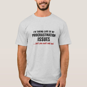 T-shirt Edições da procrastinação